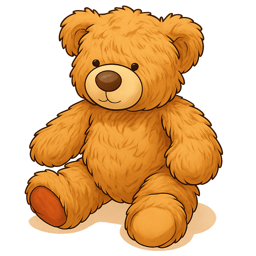 Teddy with background removed